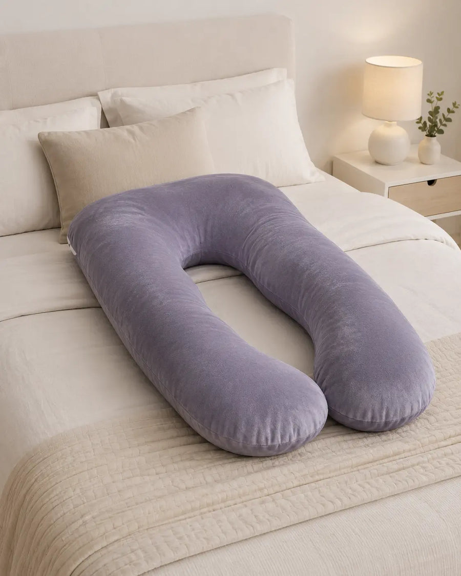 Coussin en forme de U pour le lit