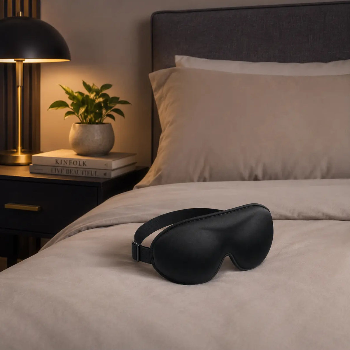 Masque de sommeil à gel rafraîchissant