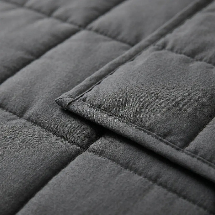 Couverture lestée en coton et polyester – 8 à 11 kg