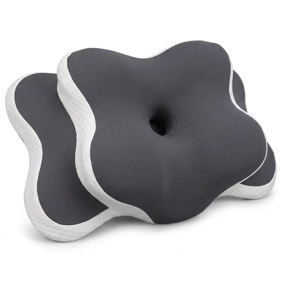 Forme papillon de l’oreiller ergonomique