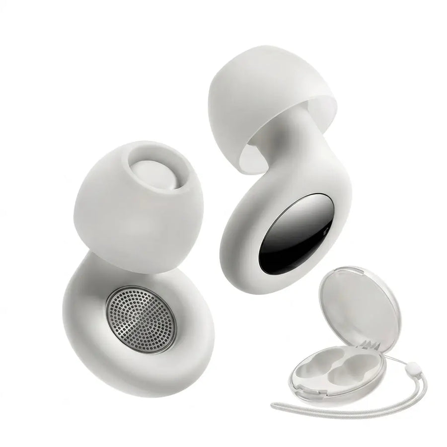 Bouchons d’oreilles réutilisables en silicone avec étui