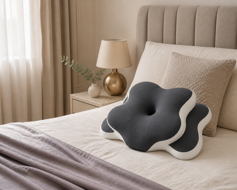 Oreiller ergonomique en forme de papillon
