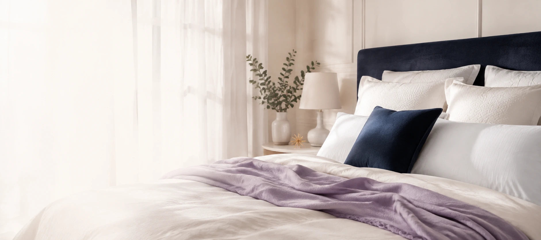 Une chambre propice à une nuit sereine
