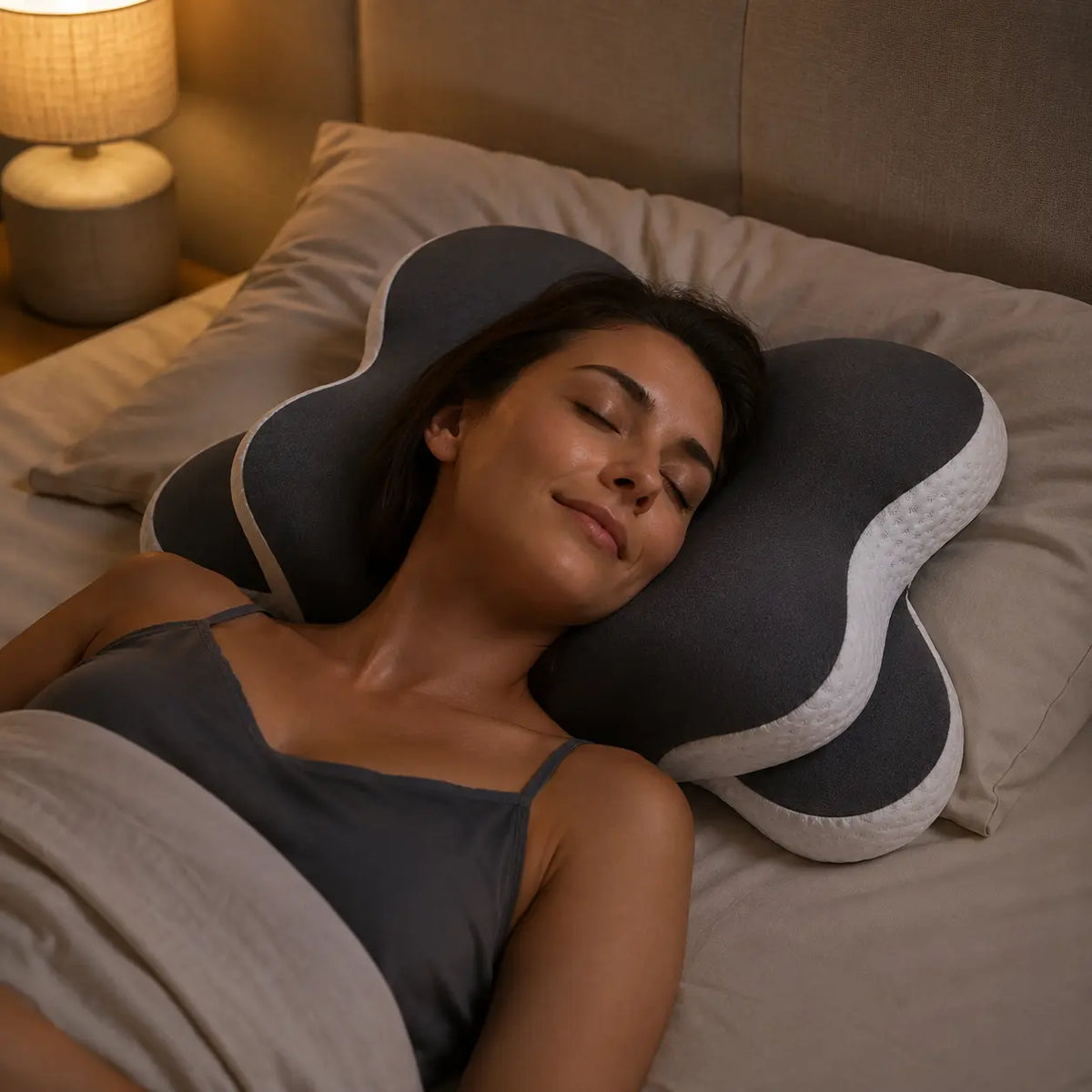Oreiller papillon ergonomique Univers Nuit