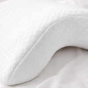 Oreiller ergonomique avec passage pour le bras