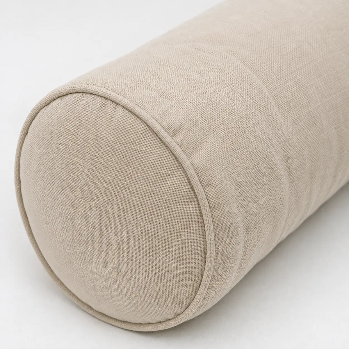 Traversin de position en coton et lin – 70 à 180 cm