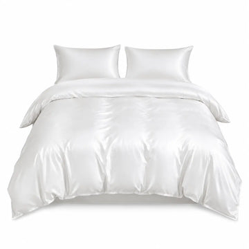 Housse de couette en soie – 140 × 200 à 240 × 260 cm