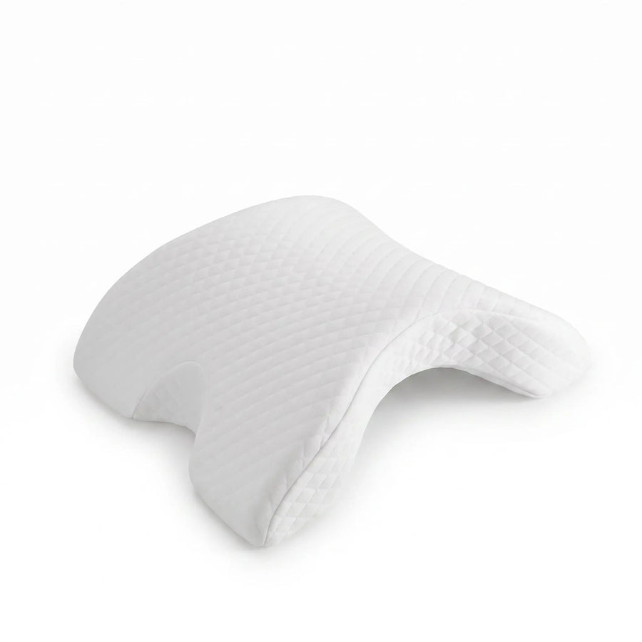 Oreiller ergonomique avec passage pour le bras
