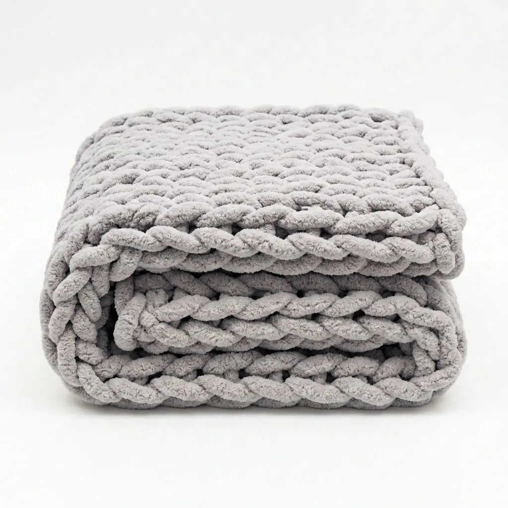 Plaid tressé Univers Nuit