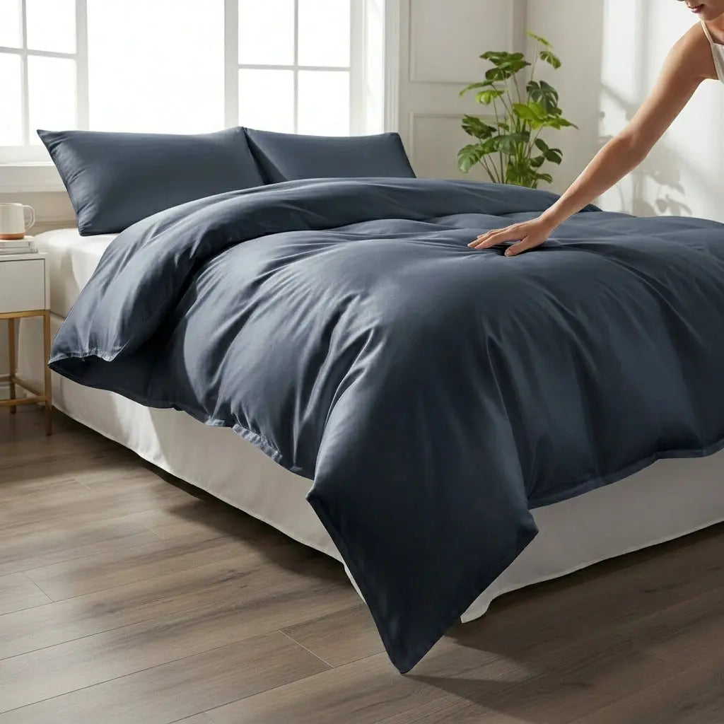 Housse de couette en soie Univers Nuit