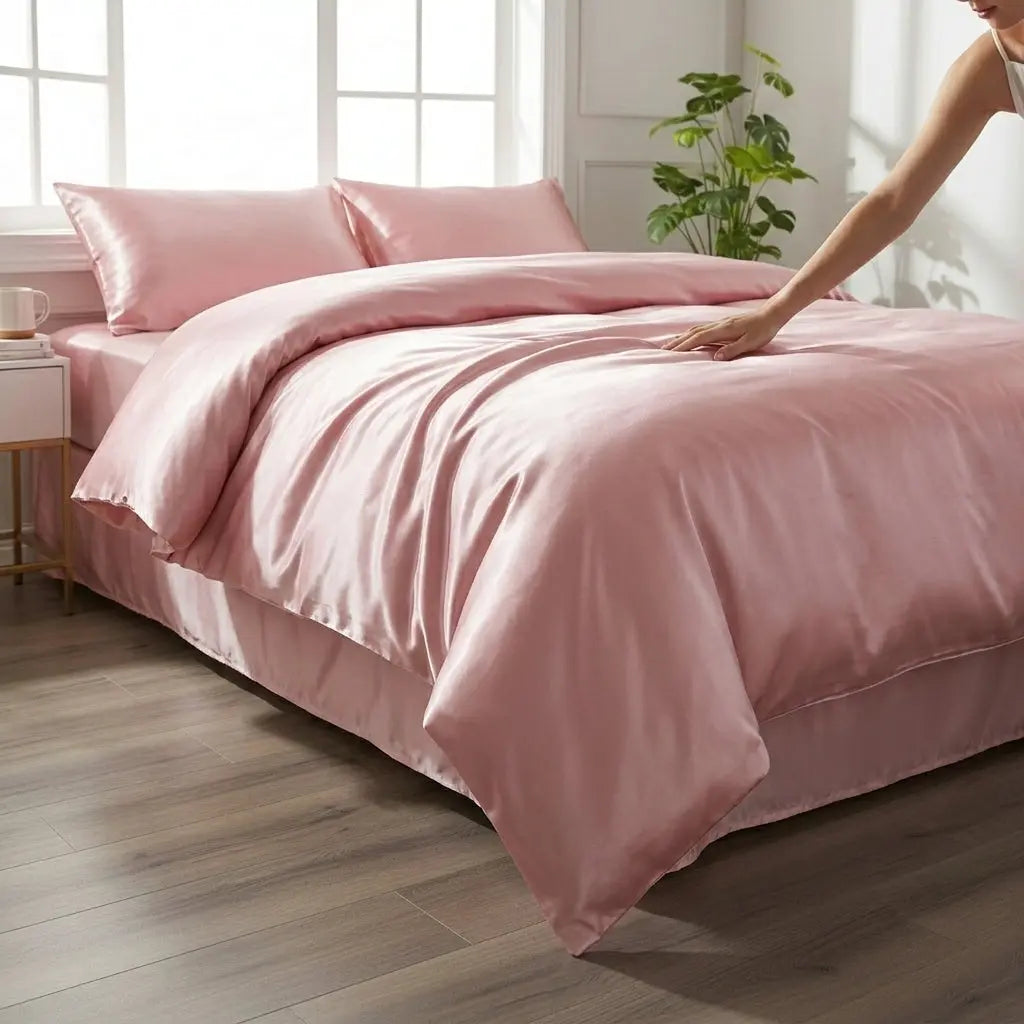 Housse de couette en soie Univers Nuit