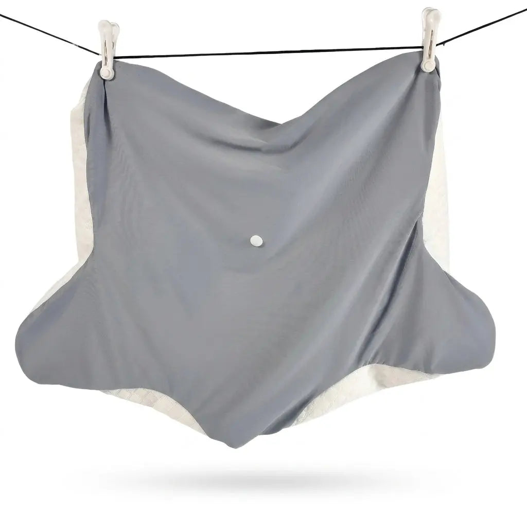 Taie pour oreiller ergonomique – bleu, rose ou gris