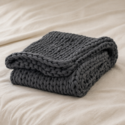 Couverture lestée en grosse maille de coton – 3 à 9 kg