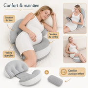 Coussin modulable pour le lit