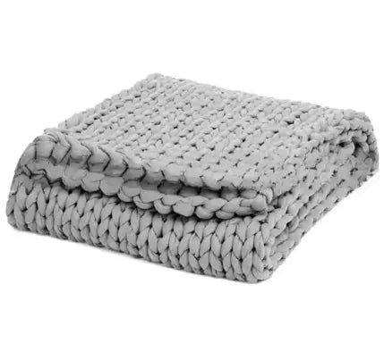 Couverture lestée en tricot Univers Nuit