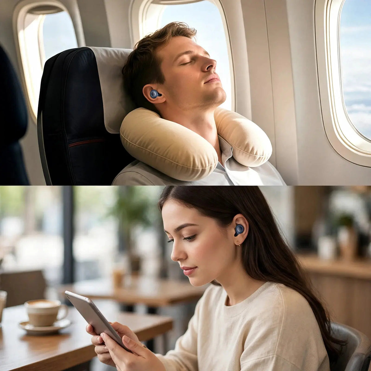 Bouchons d’oreilles réutilisables avec étui Univers Nuit